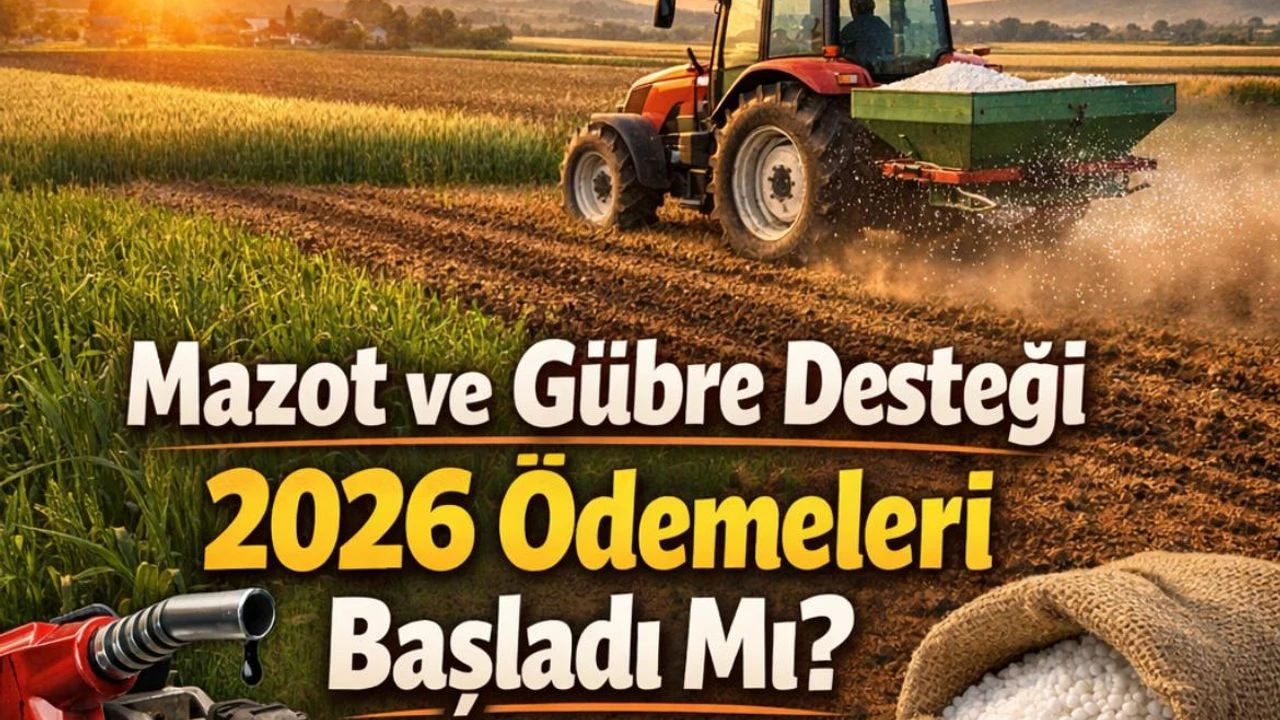 Mazot Gübre Desteği 2026 Ne Zaman Ödenecek, Tarih Belli Oldu Mu?